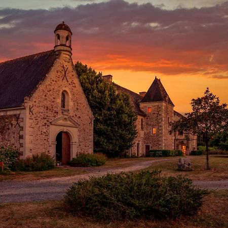 Manoir De Jouralem Panzió Blaison Kültér fotó