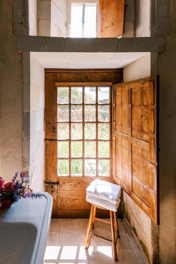 Manoir De Jouralem Panzió Blaison Kültér fotó