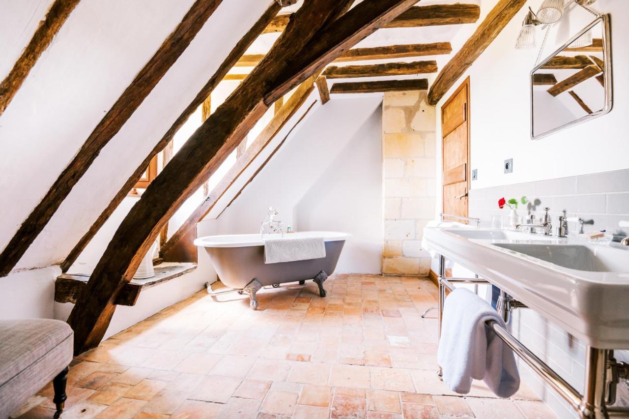 Manoir De Jouralem Panzió Blaison Kültér fotó
