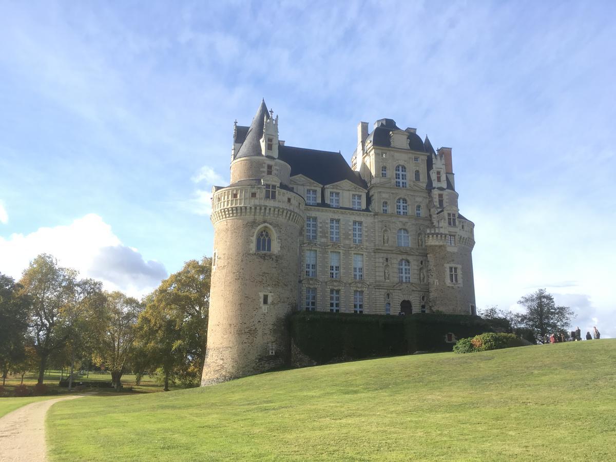 Manoir De Jouralem Panzió Blaison Kültér fotó