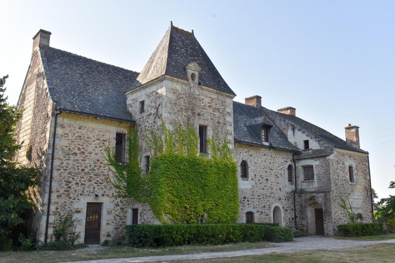 Manoir De Jouralem Panzió Blaison Kültér fotó